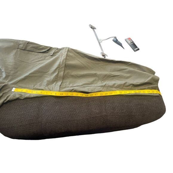 Rugged Exposure Mens Army Green Convertible Waterproof Cargo Pants Shorts XL - Picture 4 of 15